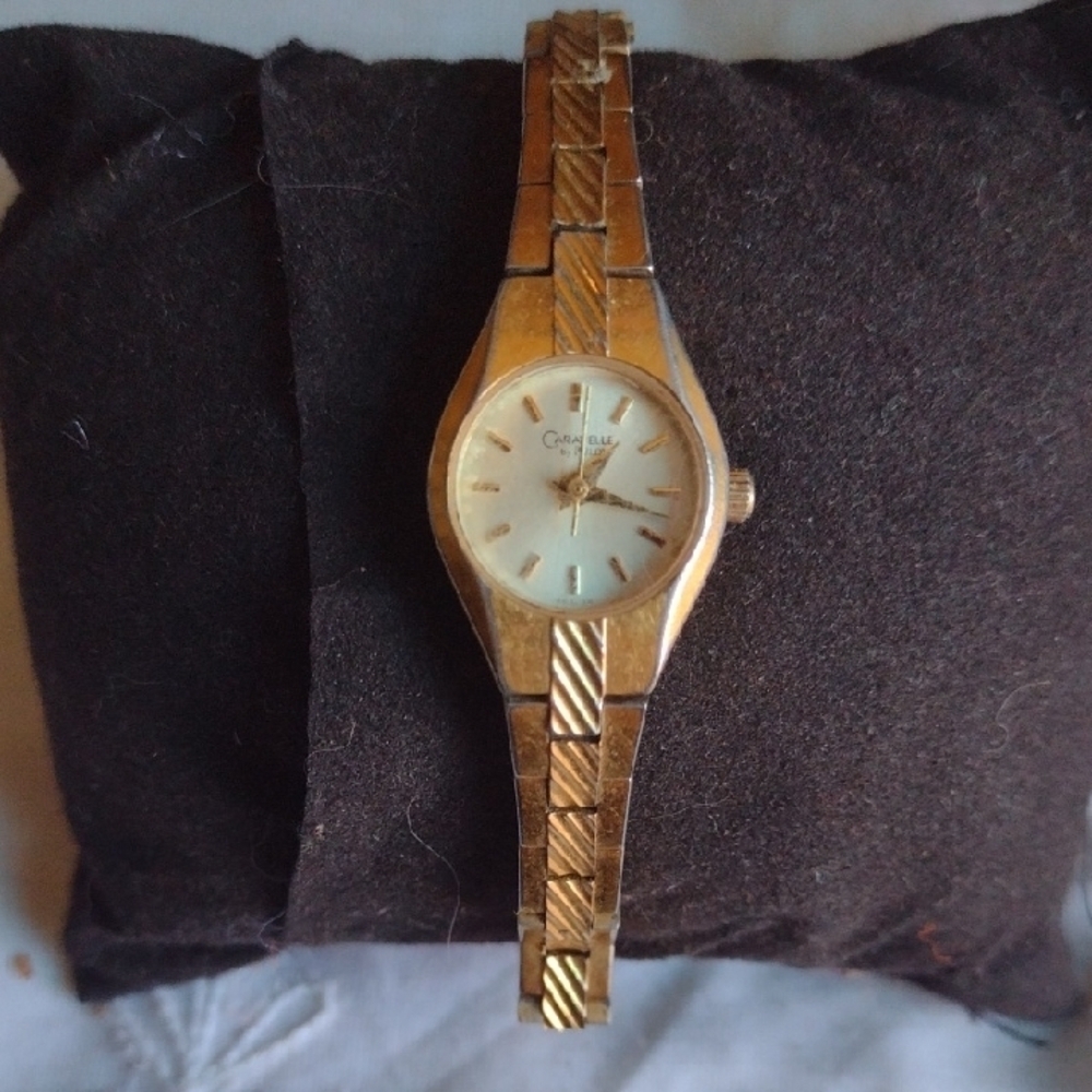Gold Caravelle by Bulova Watch